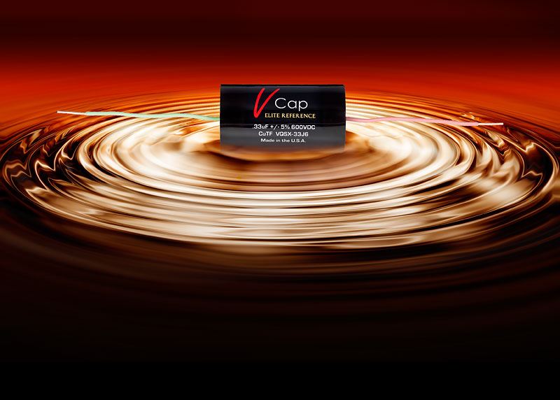 V-Cap CuTF Copper Foil and Teflon Film Audio Capacitor